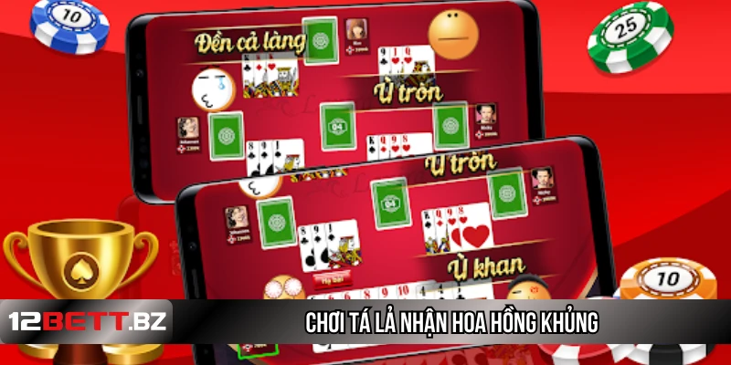 Chơi tá lả nhận hoa hồng khủng