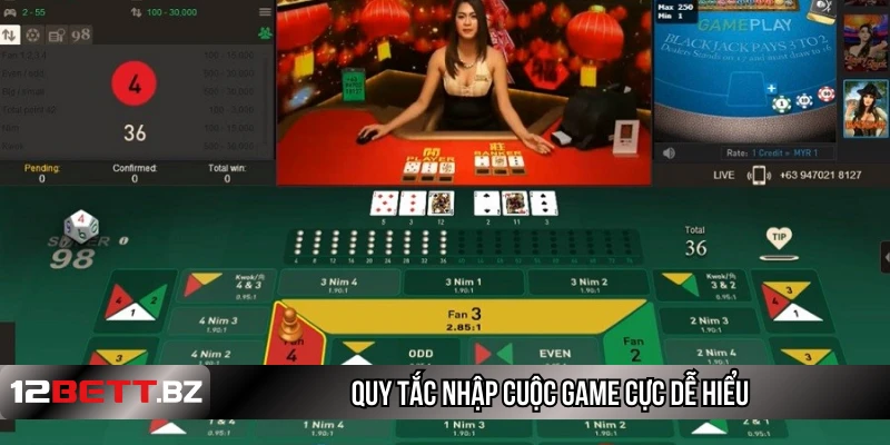 Quy tắc nhập cuộc game cực dễ hiểu